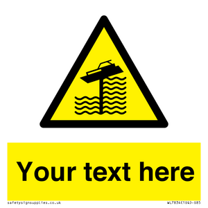 Custom warning grounding on weir